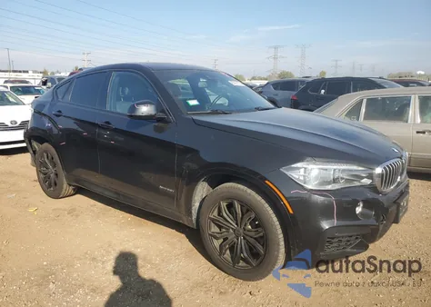 2016 BMW X6 xDrive50I z USA, uszkodzony, nr VIN 5UXKU6C57G0R34236